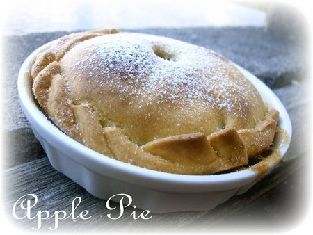 Mini apple pie sans oeufs