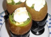 Lutins kiwi à la coque sans oeufs, sans lait, sans gluten, sans arachide