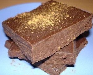 Fudge sans oeufs, sans gluten