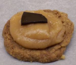 Sablés au caramel au beurre salé sans oeufs