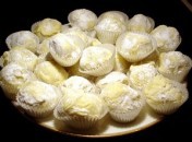 Marzipan citron, sans oeufs, sans gluten, sans arachide