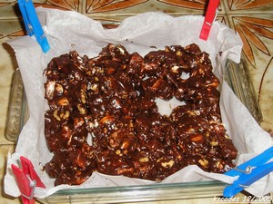 Rocky road clusters, sans oeufs, sans gluten, sans arachide