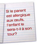 Allergie aux oeufs