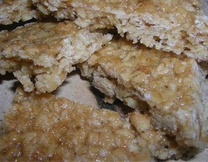 Flapjacks express sans œufs sans lait