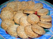 Shortbreads au citron et graines de pavot sans oeufs