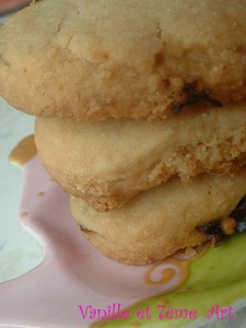Shortbreads aux airelles séchées sans oeufs