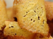 Tuiles au gingembre et écorces d’oranges sans oeufs