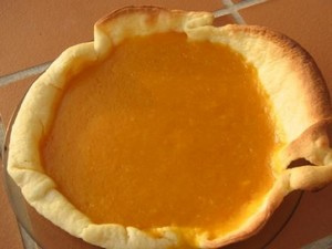 Tarte à la mangue sans oeufs