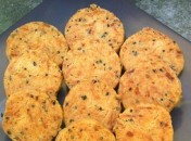 Biscuits croquants à la farine torréfiée sans oeufs