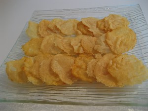 Tuiles au parmesan sans œufs
