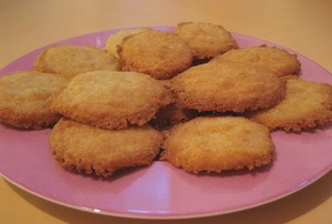 Sablés au parmesan sans oeufs