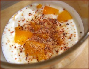 Verrine aux abricots sans oeufs