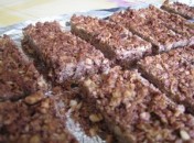177218685_fd08650234 Flapjacks au chocolat et aux framboises sans oeufs