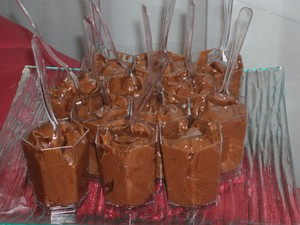 Mousse chocolat praliné sans oeufs