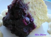 Gâteau aux bleuets (myrtilles) sans gluten
