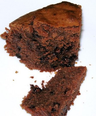 Gâteau au yaourt et au chocolat sans gluten sans lait