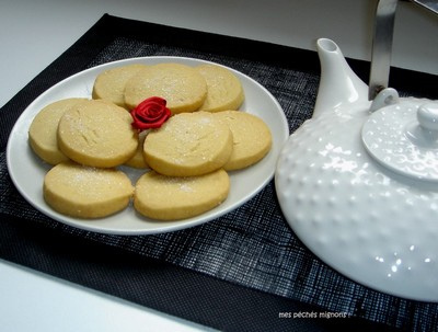 Scottish shortbreads sans oeufs