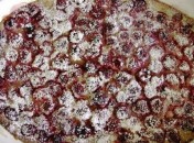 Clafoutis de framboises au lait d’amandes sans gluten sans lait