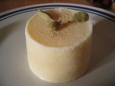 Kulfi à la cardamome sans oeufs sans gluten