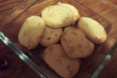 Sablés aux pignons de pins sans oeufs