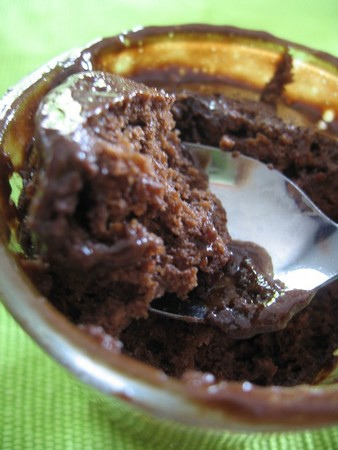 Coulant au chocolat sans gluten