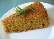 Biscuit de Savoie citron romarin sans lait sans gluten