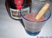 Crème au chocolat et au Grand-Marnier sans oeufs, sans lait, sans gluten