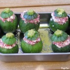 Courgettes rondes farcies