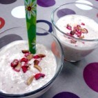 Riz au lait aux pralines roses