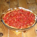 Tarte au thon et à la tomate