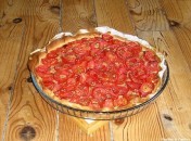 Tarte au thon et à la tomate