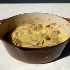 Curry de lapin aux poires