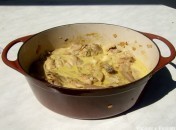 Curry de lapin aux poires Curry de lapin aux poires