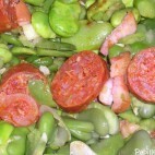Fèves au chorizo