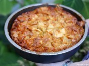 Gâteau aux pommes {moelleux et caramélisé}