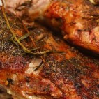 Epaule d'agneau rôtie au four