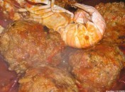 Langoustines-aux-boulettes-de-viande Sluuurp Sluuurp de Bleck le Rock ou langoustines aux boulettes de viande