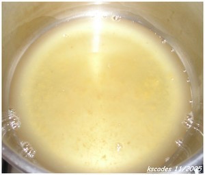 Mélange jus sucre