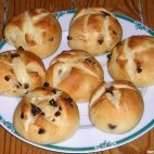 Petits pains au lait et aux pépites de chocolat