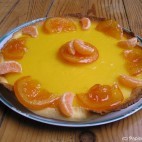 Tarte à l'orange et aux clémentines