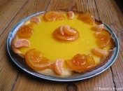 Tarte à l ‘orange et aux clémentines