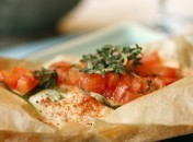 Filet de poisson en papillote Filets de bar (loup) en papillote