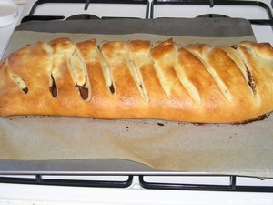 Brioche au Nutella après cuisson Brioche au Nutella après cuisson