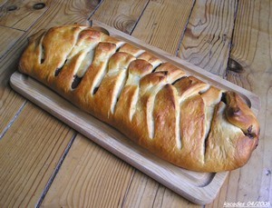 Brioche suédoise au Nutella