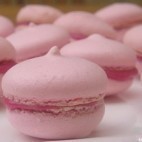 macarons framboise chocolat blanc