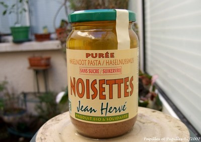 Purée de noisettes