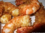 Gambas poêlées à la noix de coco façon Trish Deseine