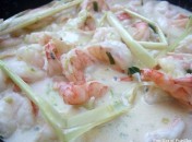 Crevettes au lait de coco – Recette thaï