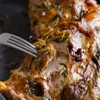 Gigot d'agneau au four