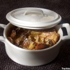 Clafoutis à la rhubarbe et à la farine 5 céréales et 3 graines